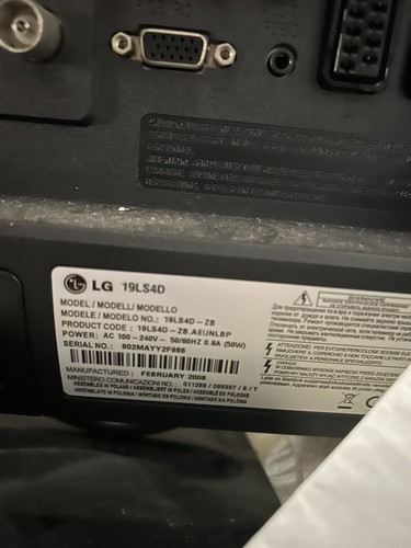 Monitor 19ls4d lcd - tv,