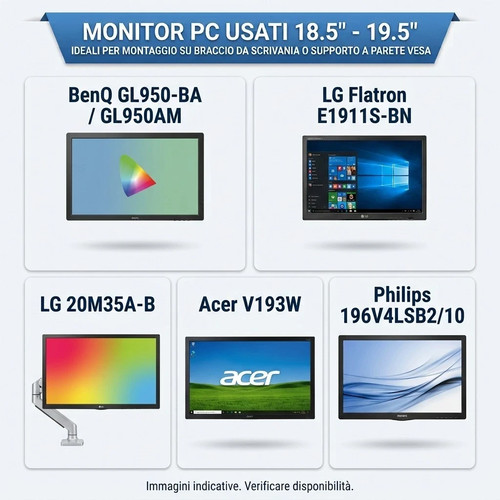 Monitor 19 5 usati - pc,